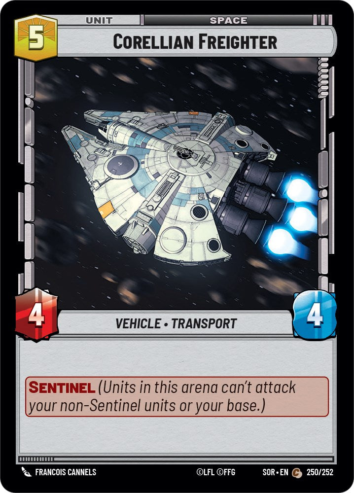 Corellian Freighter (250/252) [Spark of Rebellion] | Silver Goblin