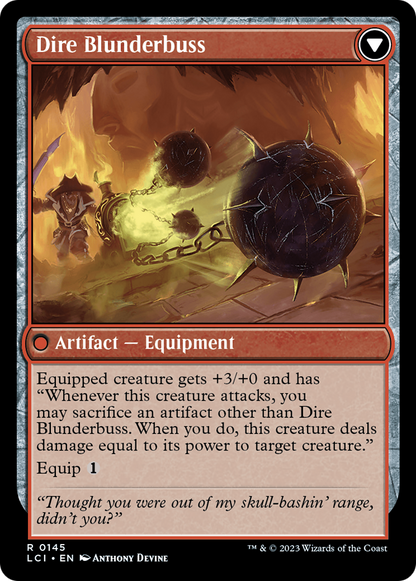 Dire Flail (145) - The Lost Caverns of Ixalan