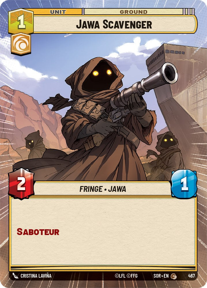 Jawa Scavenger (Hyperspace) (467) [Spark of Rebellion] | Silver Goblin