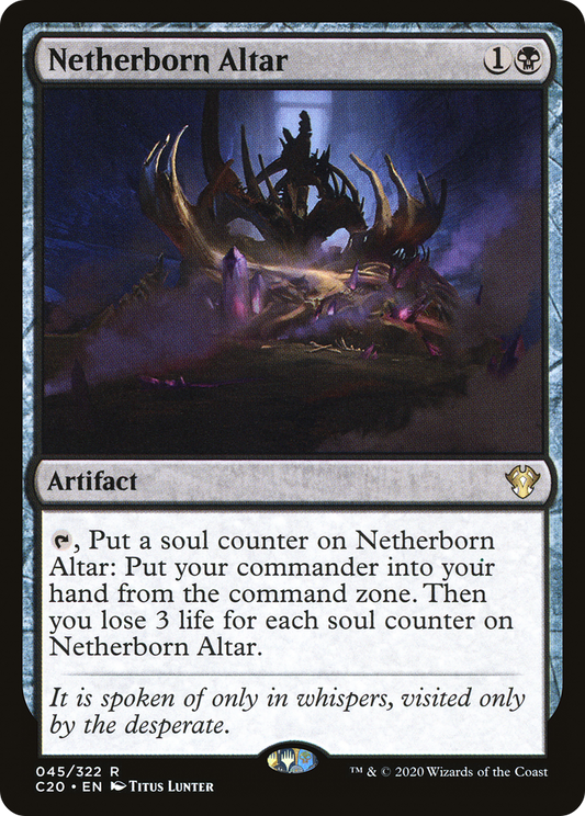 Netherborn Altar (045) - Commander 2020