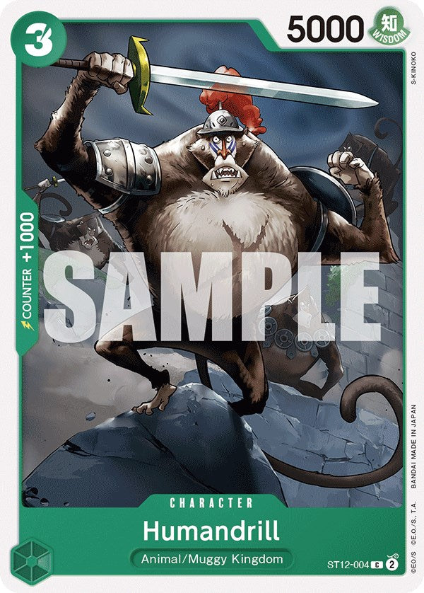 Humandrill [Starter Deck: Zoro and Sanji] | Silver Goblin