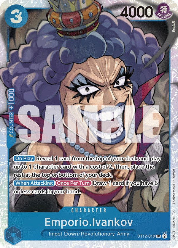 Emporio.Ivankov [Starter Deck: Zoro and Sanji] | Silver Goblin