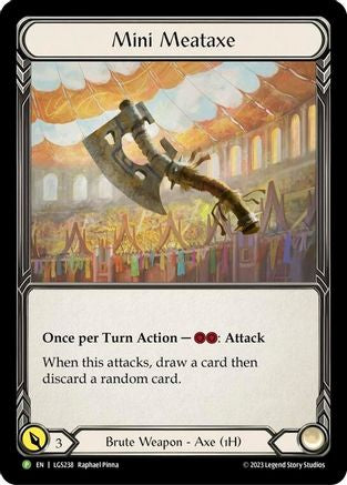 Mini Meataxe (LGS238) Rainbow Foil - FaB Promos