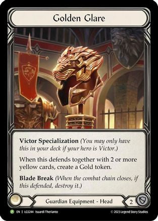 Golden Glare (LGS244) Cold Foil - FaB Promos