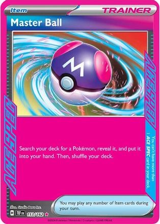 Master Ball (153) Holofoil - Temporal Forces