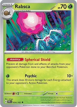Rabsca (24) Reverse Holofoil - SV05 Temporal Forces
