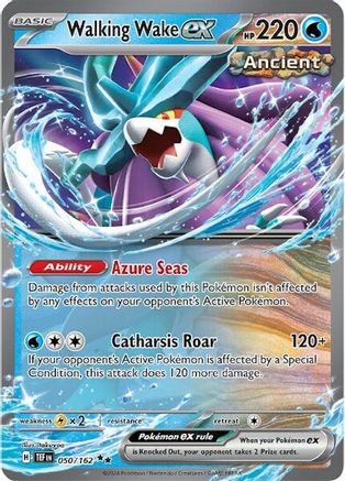 Walking Wake ex - 050/162 (50) Holofoil - SV05 Temporal Forces