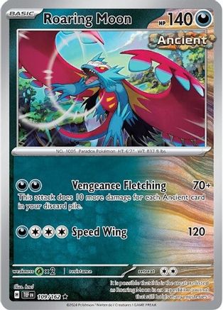 Roaring Moon (109) Holofoil - SV05 Temporal Forces