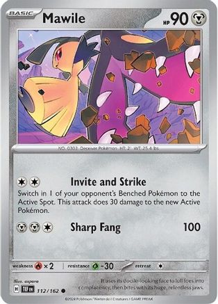 Mawile (112/162) [Scarlet & Violet: Temporal Forces] | Silver Goblin