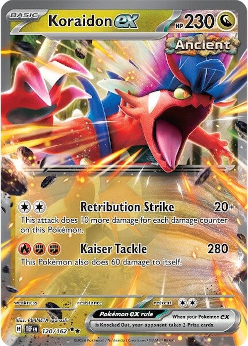 Koraidon ex (120/162) [Scarlet & Violet: Temporal Forces] | Silver Goblin