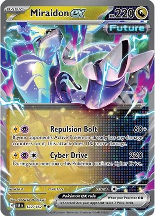 Miraidon ex (122/162) [Scarlet & Violet: Temporal Forces] | Silver Goblin