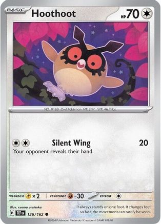 Hoothoot (126) - SV05 Temporal Forces