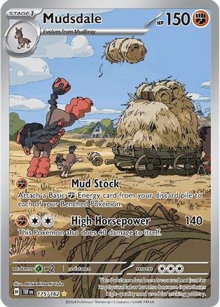 Mudsdale (175) Holofoil - Temporal Forces