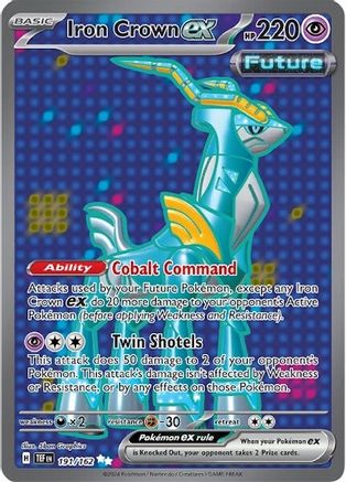 Iron Crown ex - 191/162 (191) Holofoil - SV05 Temporal Forces