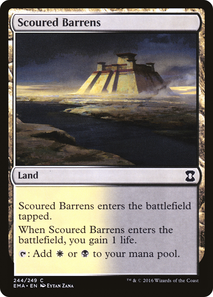 Scoured Barrens (244) - Eternal Masters