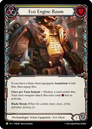 Evo Engine Room (FAB208) Rainbow Foil - FaB Promos