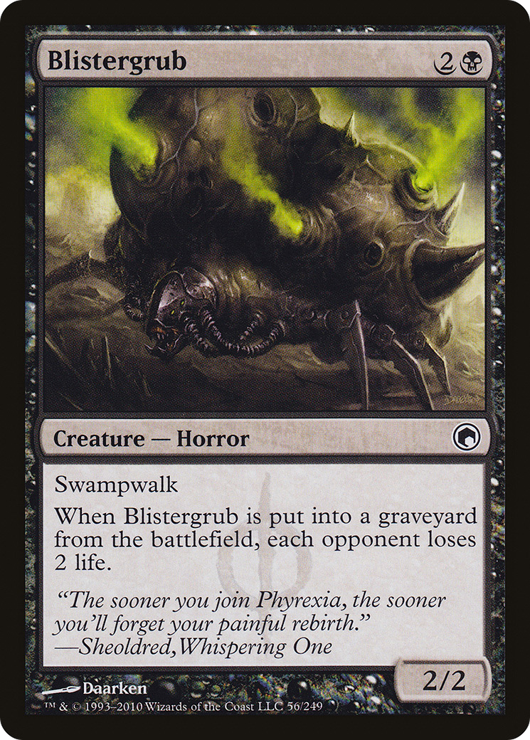 Blistergrub (056) Foil - Scars of Mirrodin