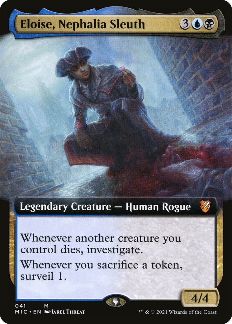Eloise, Nephalia Sleuth (Extended Art) (041) - Midnight Hunt Commander