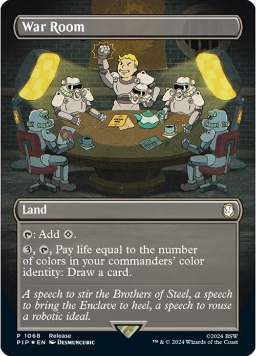 War Room (Borderless) [Fallout Promos] | Silver Goblin