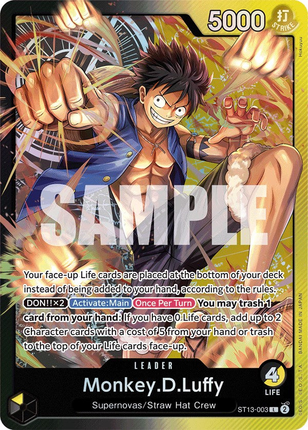 Monkey.D.Luffy [Ultra Deck: The Three Brothers] | Silver Goblin