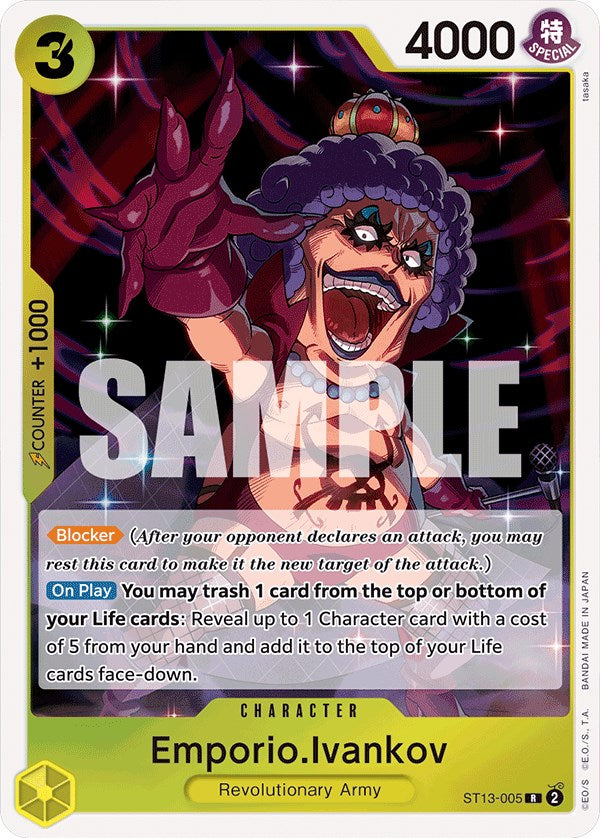 Emporio.Ivankov [Ultra Deck: The Three Brothers] | Silver Goblin