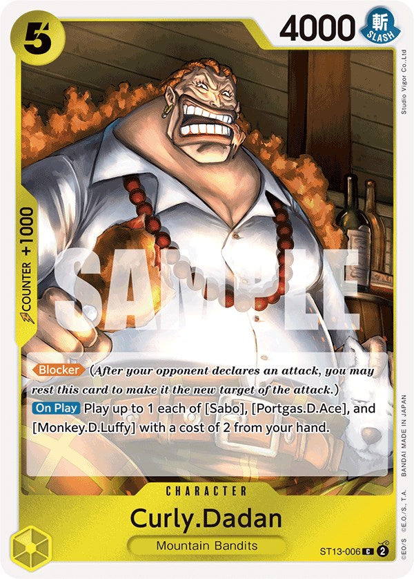 Curly.Dadan [Ultra Deck: The Three Brothers] | Silver Goblin