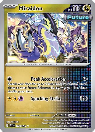 Miraidon - 121/162 (121) - Deck Exclusives