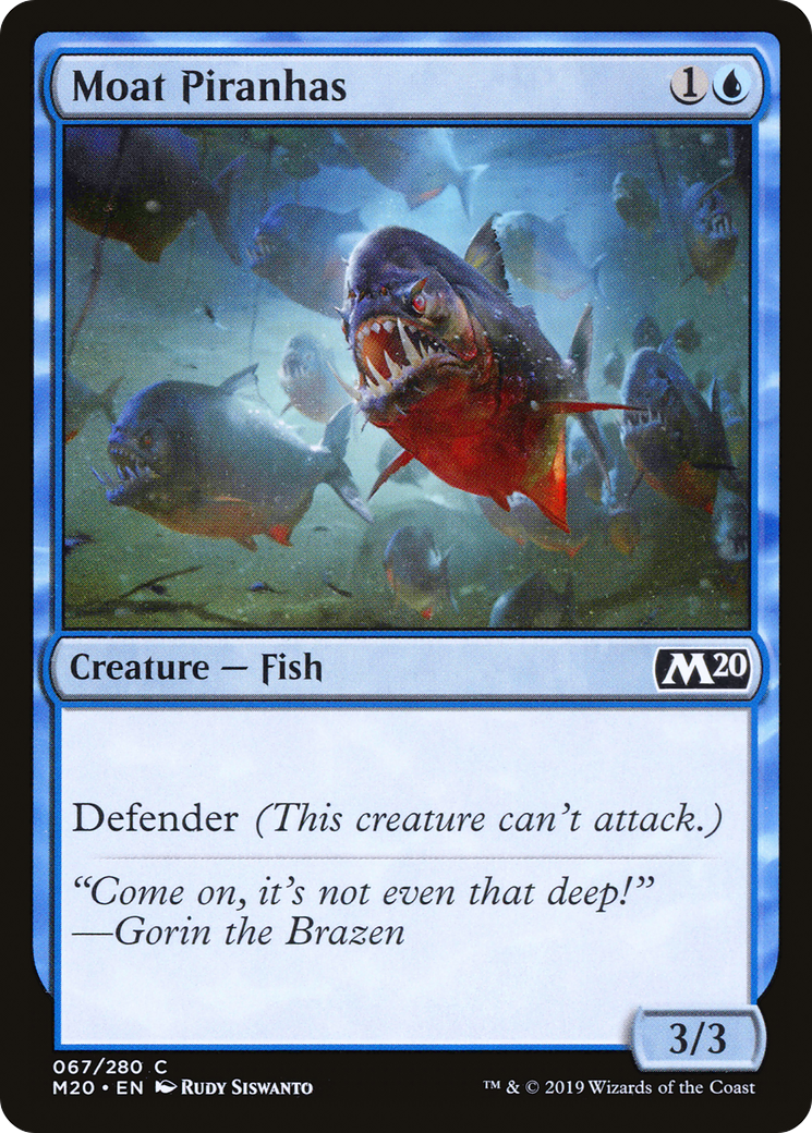 Moat Piranhas (067) - Core Set 2020