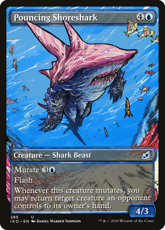 Pouncing Shoreshark (Showcase) (285) - Ikoria: Lair of Behemoths