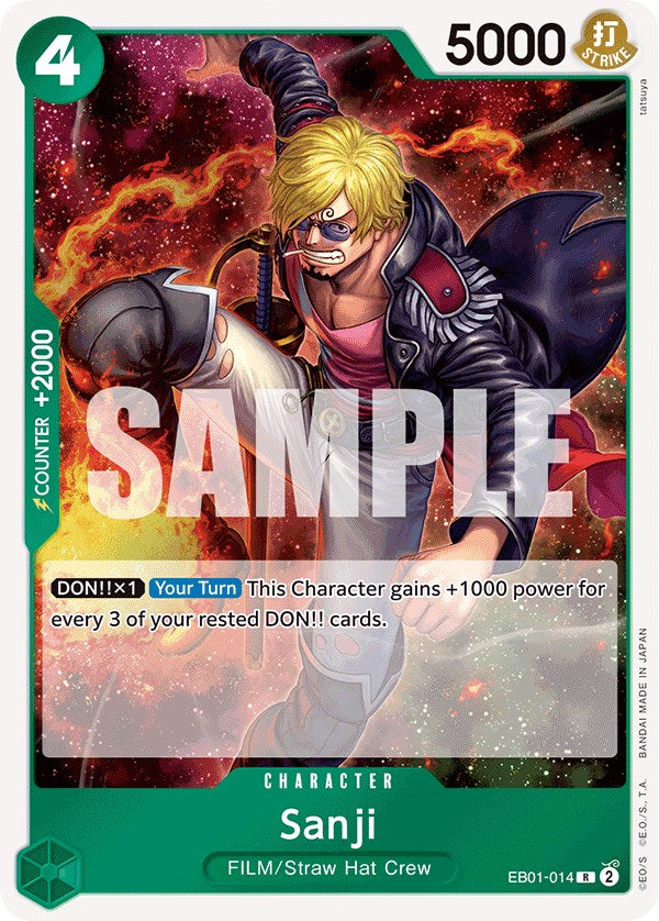 Sanji [Extra Booster: Memorial Collection] | Silver Goblin