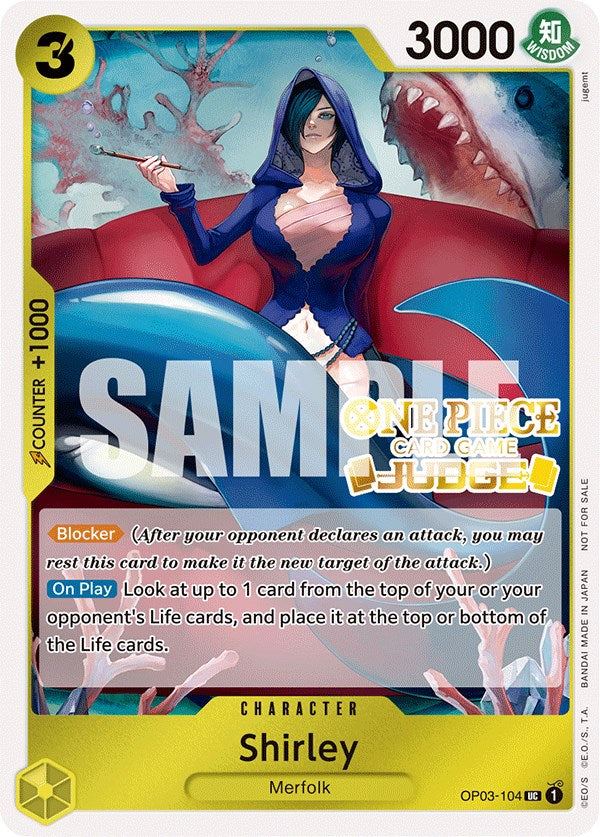 Shirley (Judge Pack Vol. 3) [One Piece Promotion Cards] | Silver Goblin