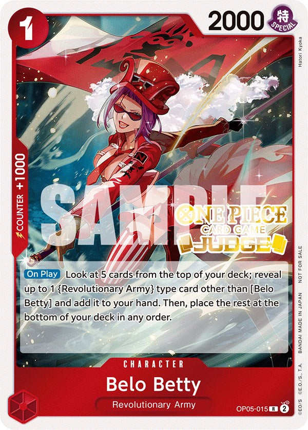 Belo Betty (Judge Pack Vol. 3) [One Piece Promotion Cards] | Silver Goblin