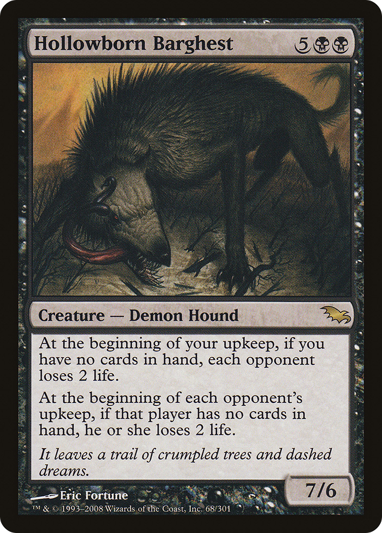 Hollowborn Barghest (068) - Shadowmoor