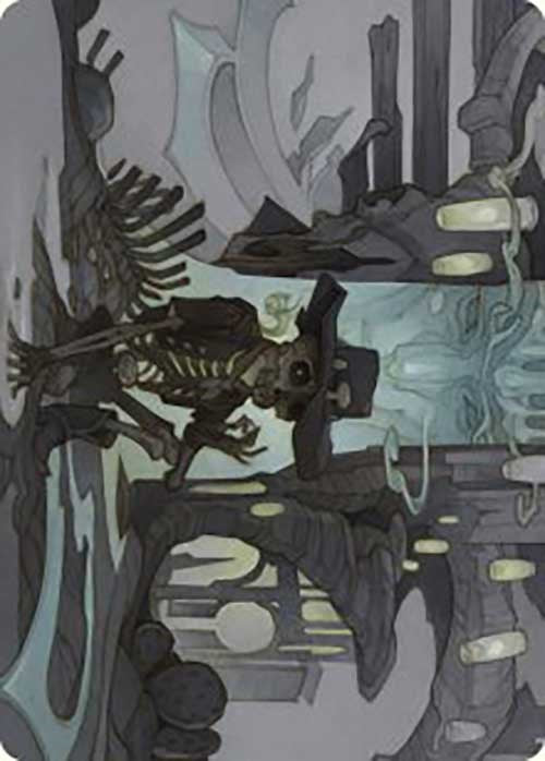 Tinybones Joins Up Art Card [Outlaws of Thunder Junction Art Series] | Silver Goblin