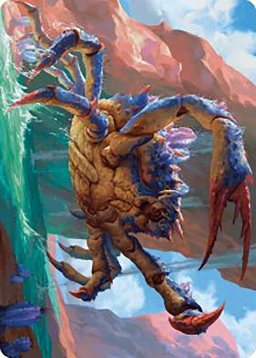 Canyon Crab Art Card [Outlaws of Thunder Junction Art Series] | Silver Goblin