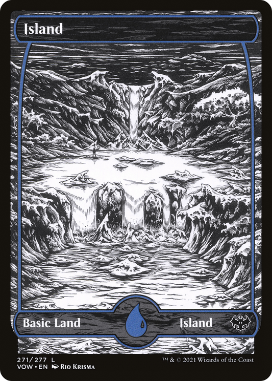 Island (271) [Innistrad: Crimson Vow] Foil