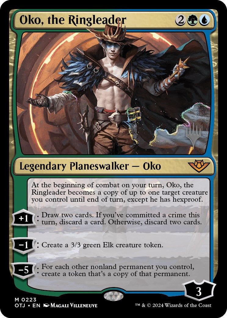 Oko, the Ringleader (Promo Pack) [Outlaws of Thunder Junction Promos] | Silver Goblin