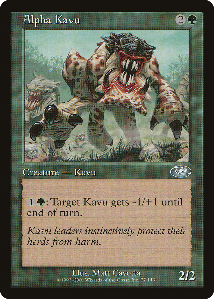 Alpha Kavu [Planeshift] | Silver Goblin