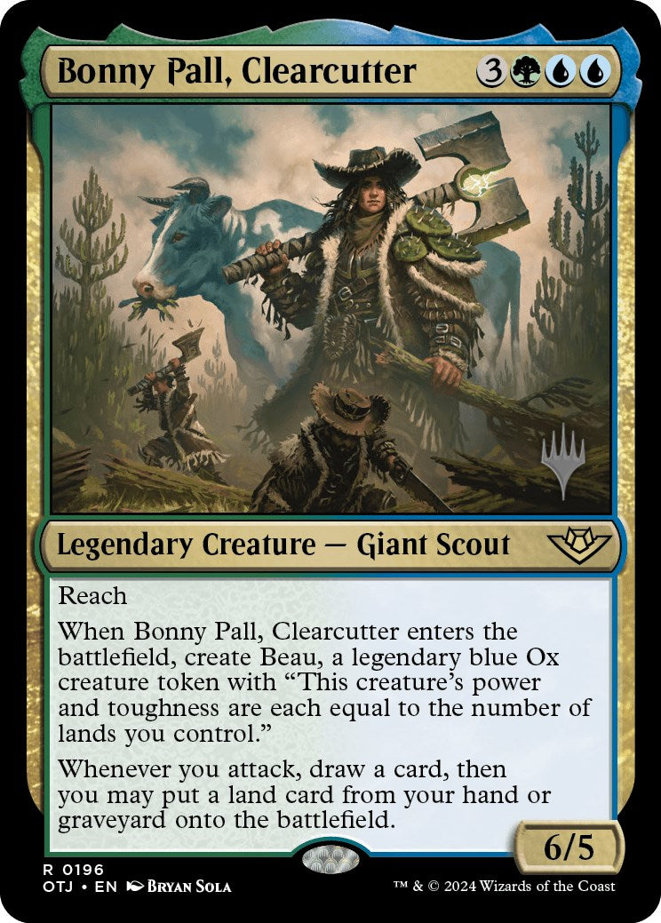Bonny Pall, Clearcutter (Promo Pack) [Outlaws of Thunder Junction Promos] | Silver Goblin