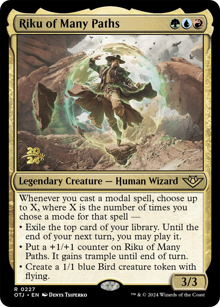 Riku of Many Paths [Outlaws of Thunder Junction Prerelease Promos] | Silver Goblin