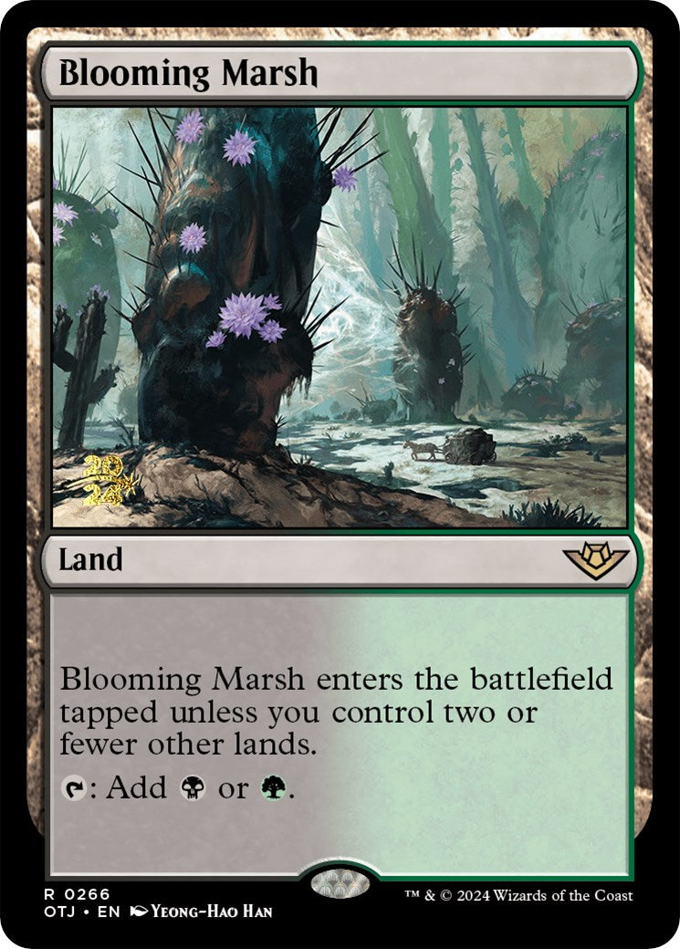 Blooming Marsh (OTJ) [Outlaws of Thunder Junction Prerelease Promos] | Silver Goblin