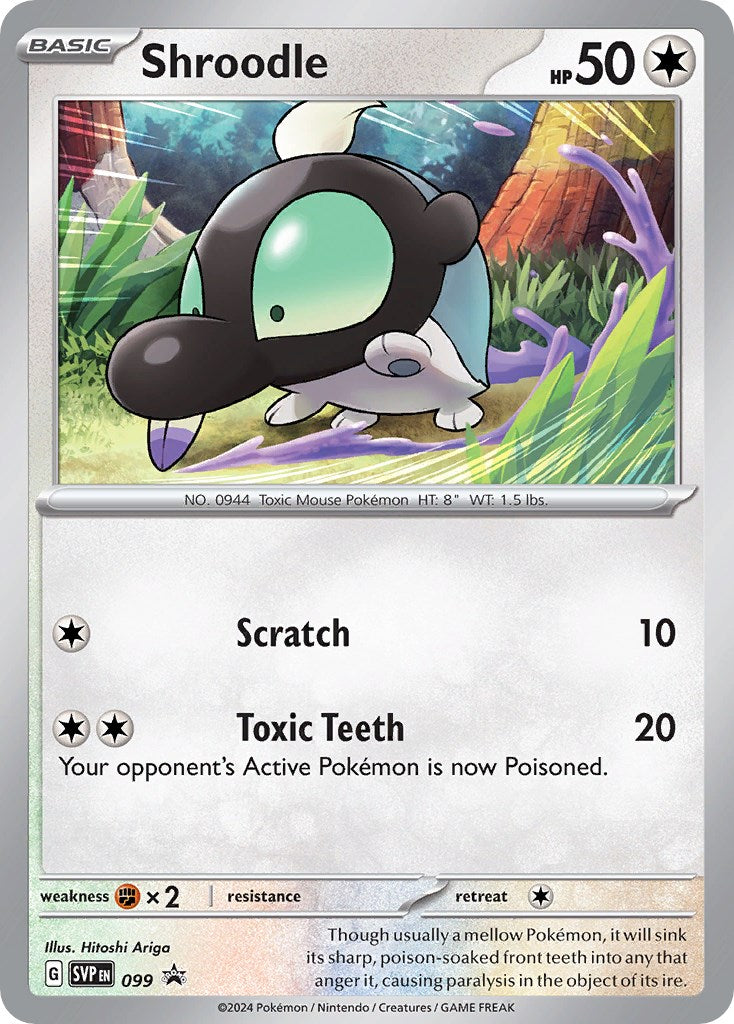 Shroodle (099) [Scarlet & Violet: Black Star Promos] | Silver Goblin