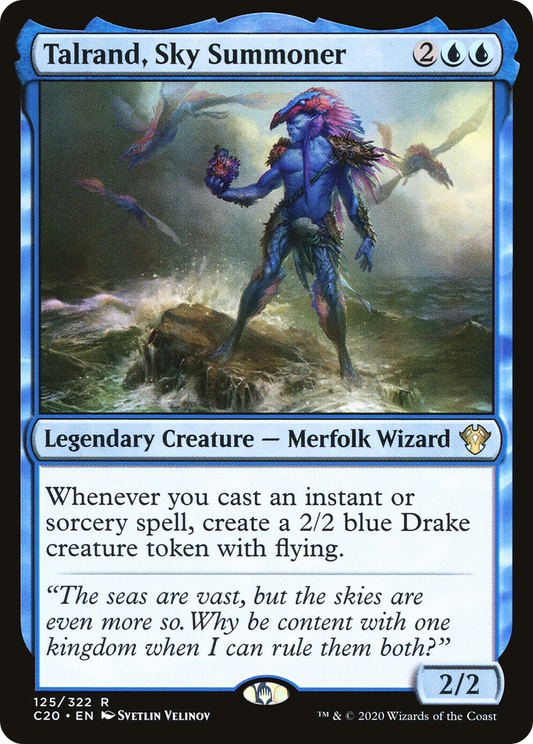Talrand, Sky Summoner (125) - Commander 2020