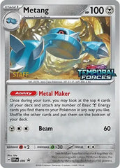 Metang (090) (Staff Prerelease Promo) [Scarlet & Violet: Black Star Promos] | Silver Goblin