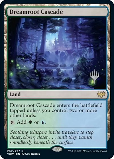 Dreamroot Cascade (Promo Pack) [Innistrad: Crimson Vow Promos] | Silver Goblin