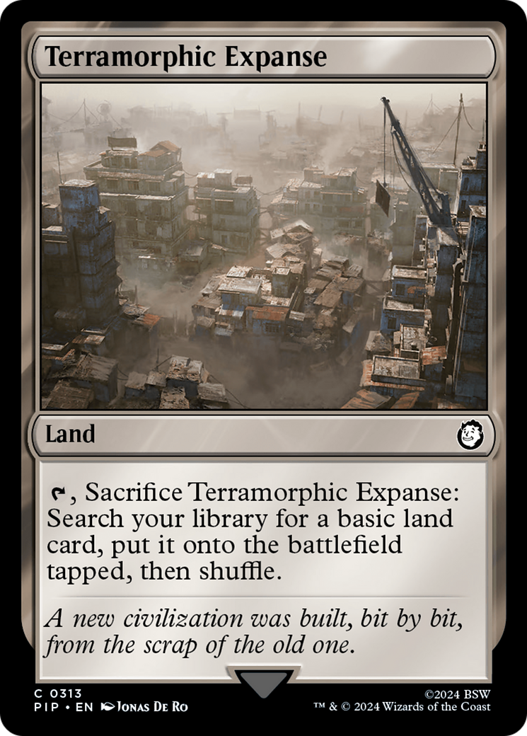 Terramorphic Expanse (313) Foil - Fallout