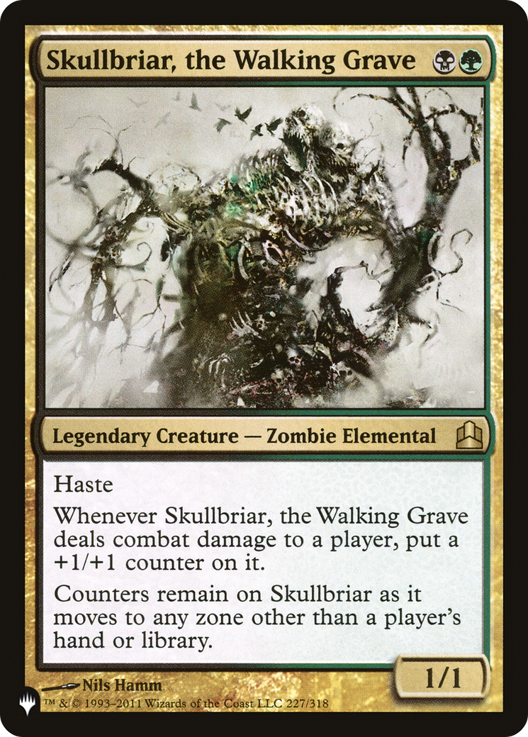 Skullbriar, the Walking Grave (CMD-227) - The List