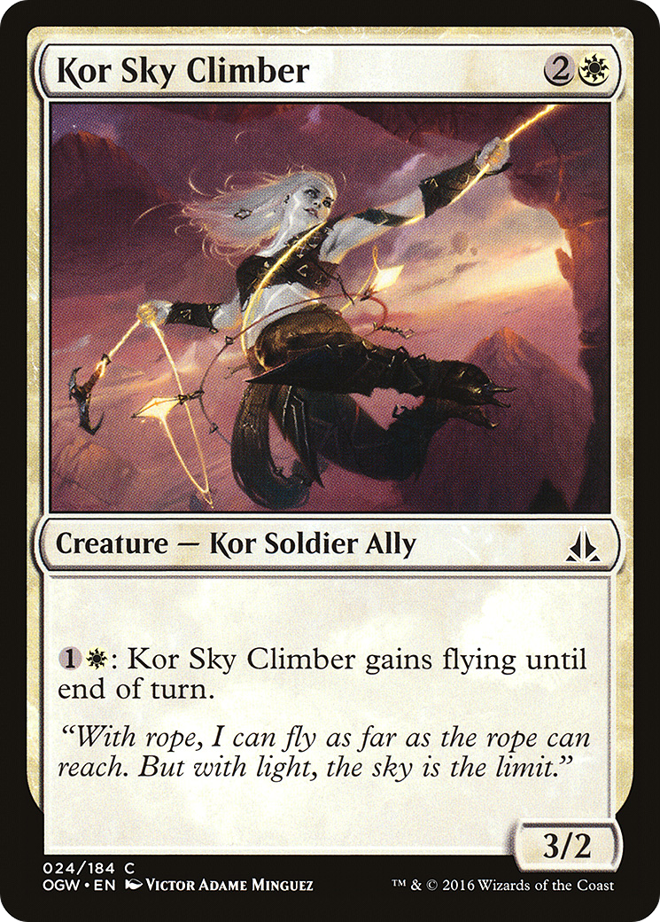 Kor Sky Climber (024) - Oath of the Gatewatch