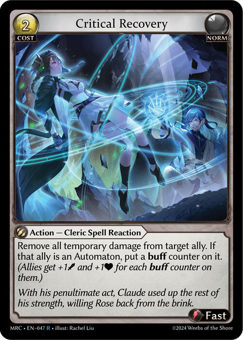 Critical Recovery (047) [Mercurial Heart] Foil