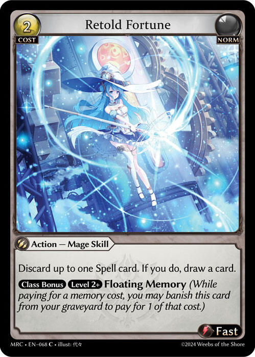 Retold Fortune (068) [Mercurial Heart] Foil